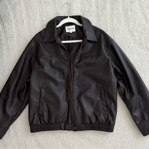 Vigoss Faux Leather Jacket